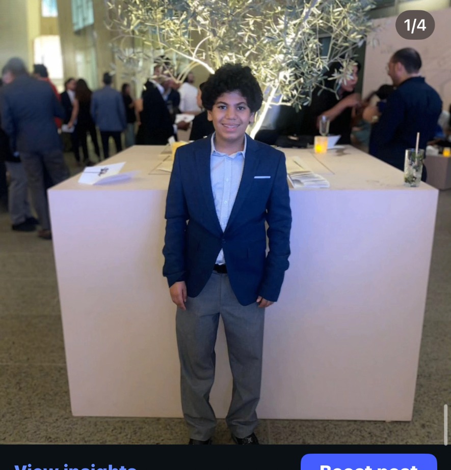 Portrait of Zuki dressed up at Cairo Food Week